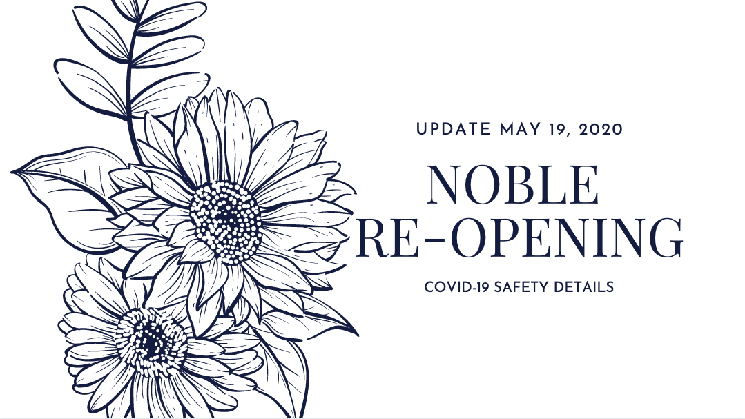 The re-opening of Noble Naturopathic