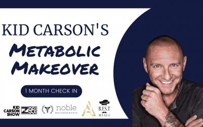 Kid Carson’s Metabolic Makeover – 1 Month Check In